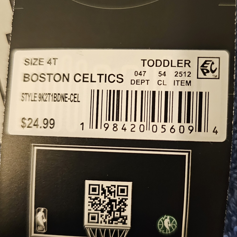 NBA Green and Gray Short Sleeve Tees for Casual Style - Picture 8 of 9